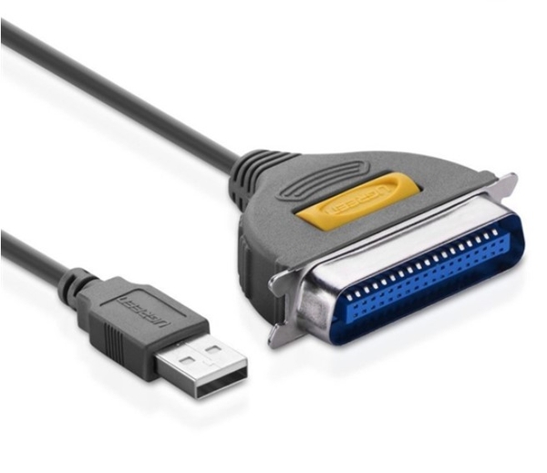 Cáp máy in USB to LPT IEEE 1284 dài 2m chính hãng Ugreen 20225 cao cấp
