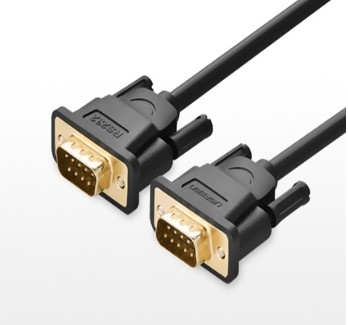 Cáp cổng Com Rs232 9 chân dương sang 9 chân dương (9M/9M) dài 1,5m chính hãng Ugreen 20153 cao cấp