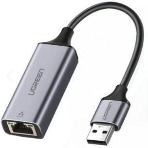 Bộ chuyển đổi USB 3.0 sang mạng LAN UGREEN CM209 Tốc độ truyền 10/100/1000Mbps RJ45 Gigabit Ethernet mở rộng thêm cổng mạng cho máy tính laptop