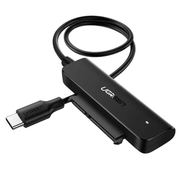 Cáp Chuyển USB Type-C Sang SATA III Ugreen 70610, hỗ trợ ổ cứng 2.5 inch HDD SSD