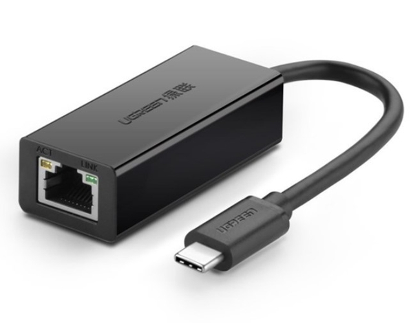 Cáp chuyển Usb Type C to Lan 10/100 Mbps Ugreen 30287 Cao Cấp Chính Hãng