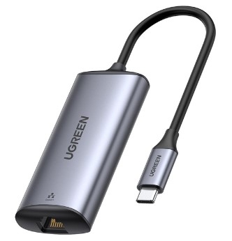 Cáp chuyển USB Type-C to LAN 2.5Gbps Ugreen 70446 cao cấp