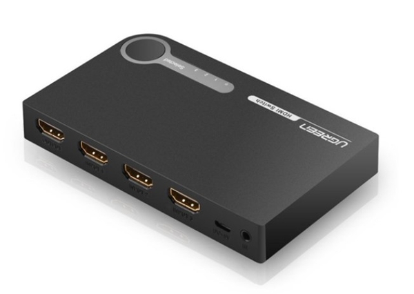 Bộ gộp HDMI 3 vào 1 ra hỗ trợ 3D 4K@30Hz cao cấp Ugreen 40234