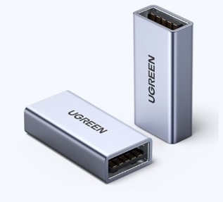 Ugreen 20119 đầu nối 2 cáp usb 3.0 vỏ nhôm F ra F cao cấp US381 20020119