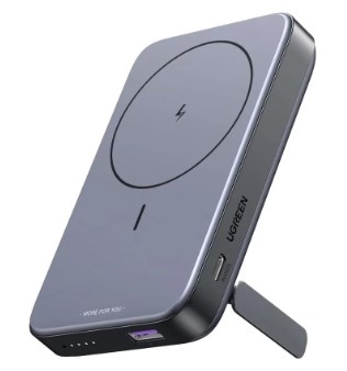 Ugreen 15086 10000mAh 18w 1c1a Mfi đế sạc không dây Magnetic Wireless kèm pin dự phòng