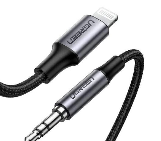 Cáp chuyển đổi Lightning sang 3.5mm chuẩn MFI UGREEN US315
