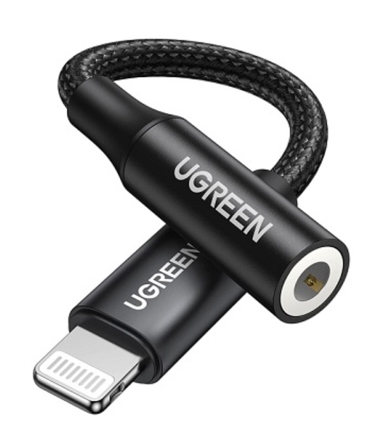 Cáp Lightning ra Cổng Âm Thanh 3.5mm Cao Cấp Ugreen 70860 US211 – Chip MFI