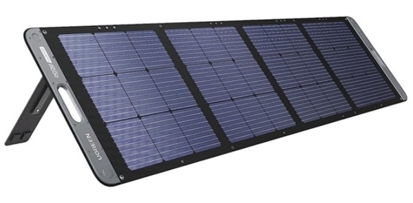 Tấm pin năng lượng mặt trời đi động 200W đơn tinh thể Ugreen 15114 cao cấp (Mono)