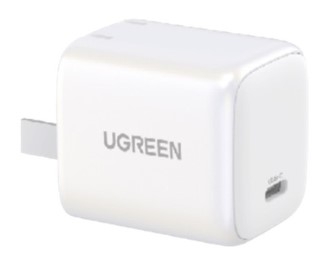 Sạc nhanh Ugreen Nexode 20W USB-C PD GaN US (Trắng) 15328