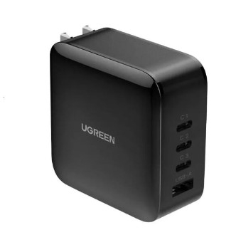 Ugreen 70773 65W 3C + 1A PD3.0 GaN sạc siêu nhanh 4 cổng 3x type C