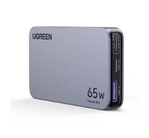 Ugreen 15817 65W 2c1a siêu mẫu Nexode Pro GaN Ultra-Slim siêu mỏng bộ sạc 3 cổng 2 usb-c