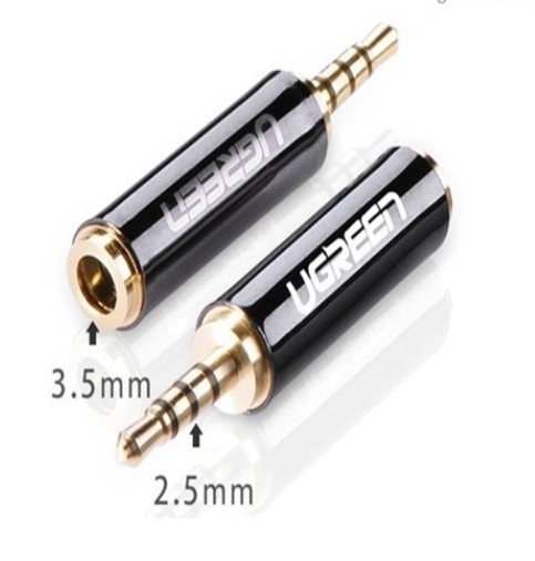 Đầu chuyển đổi Audio 2,5mm sang 3,5mm chính hãng Ugreen 20501 cao cấp