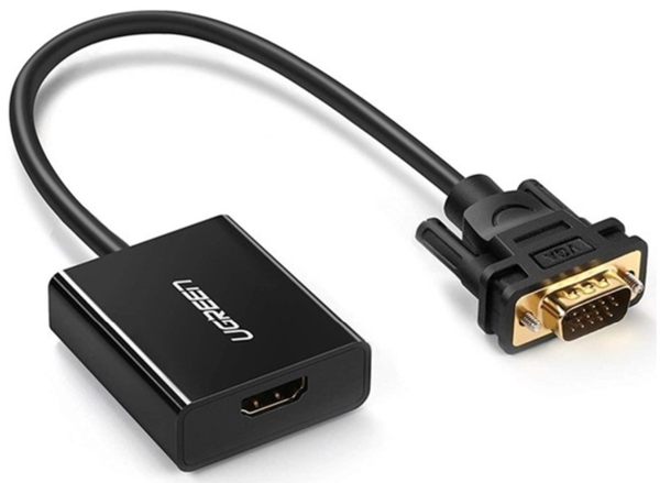 Cáp chuyển đổi HDMI sang VGA có âm thanh Ugreen 20694 chính hãng