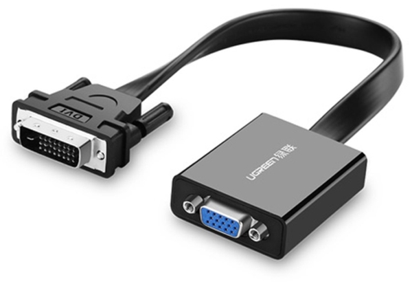 Cáp chuyển Ugreen 40259 từ DVI (24+1) sang VGA