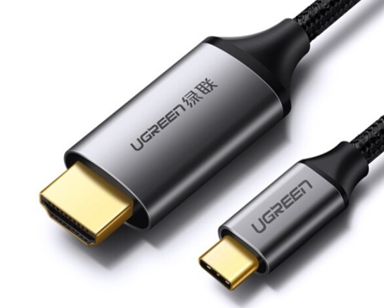 Cáp USB Type-C to HDMI hỗ trợ 4K@60Hz dài 1,5m chính hãng Ugreen 50570 cao cấp