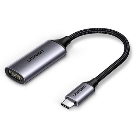 Cáp chuyển đổi USB type-C to HDMI hỗ trợ 4K@60Hz chính hãng Ugreen 70444 bọc nhôm cao cấp
