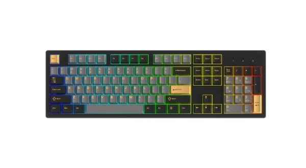 Bàn phím cơ không dây DAREU EK104 PRO Black-Golden