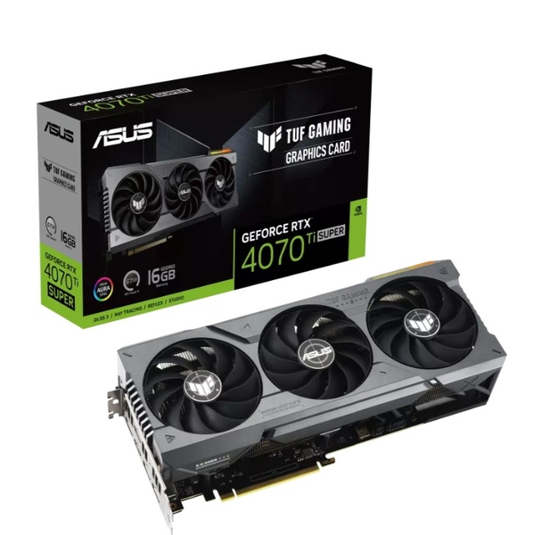 VGA ASUS TUF Gaming GeForce RTX 4070 Ti SUPER 16GB GDDR6X (TUF-RTX4070TIS-16G-GAMING)