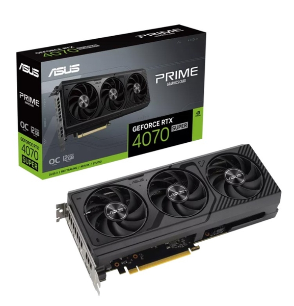 VGA Asus PRIME RTX 4070 SUPER 12GB OC GDDR6X (PRIME-RTX4070S-O12G)