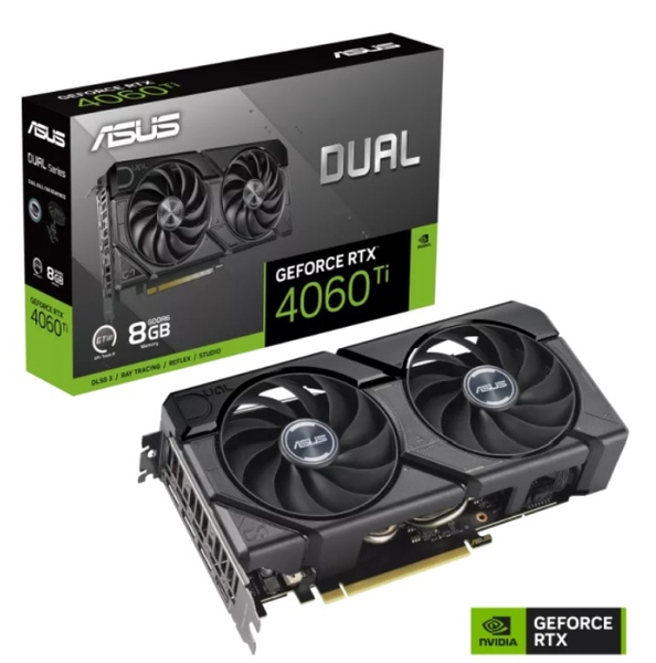 Card màn hình Asus Dual GeForce RTX 4060 Ti EVO 8GB GDDR6 (DUAL-RTX4060TI-8G-EVO)