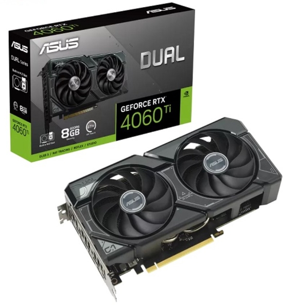 Card Màn Hình ASUS Dual GeForce RTX 4060 Ti SSD 8GB GDDR6 (DUAL-RTX4060TI-8G-SSD)