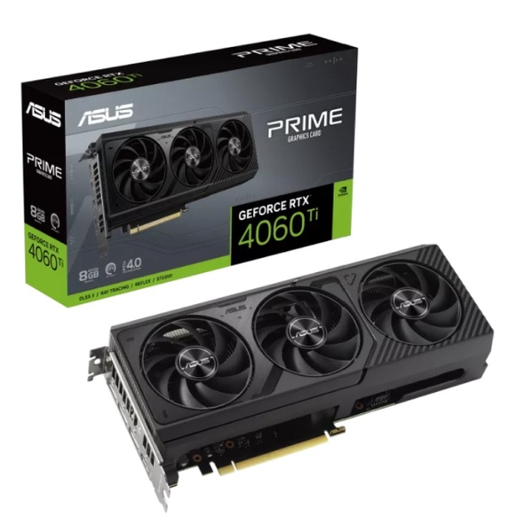 Card màn hình ASUS PRIME GeForce RTX 4060 Ti 8GB GDDR6 (PRIME-RTX4060TI-8G)