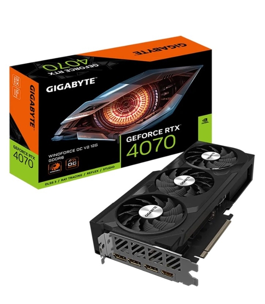 VGA Gigabyte RTX 4070 WINDFORCE OC V2 12GB (N4070WF3OCV2-12GD)