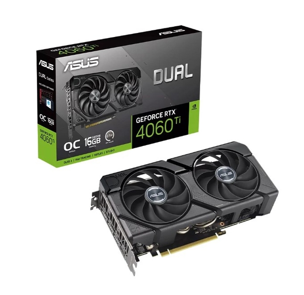Card màn hình ASUS DUAL-RTX4060TI-O16G-EVO 16GB GDDR6