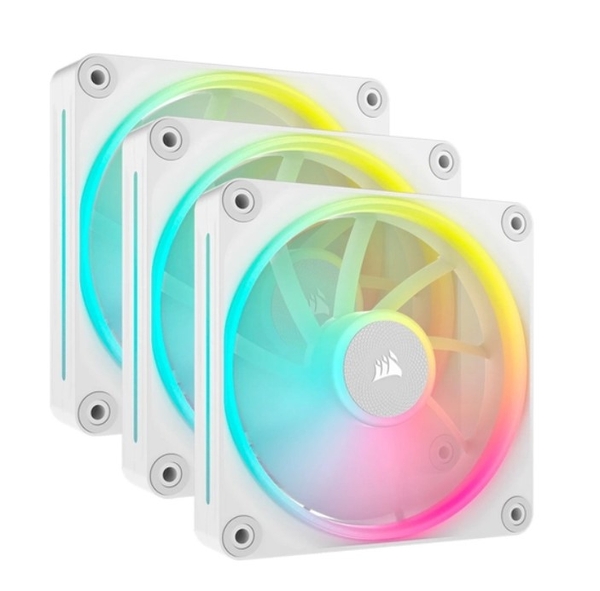 Bộ ba Fan Case Corsair iCUE LINK LX120 RGB 120mm PWM White CO-9051030-WW