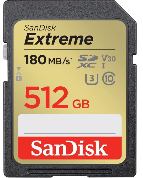 Thẻ nhớ SD 512GB SanDisk Extreme