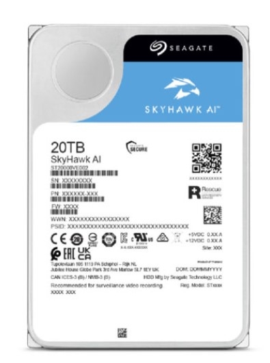 Ổ cứng camera Seagate Skyhawk AI 20TB