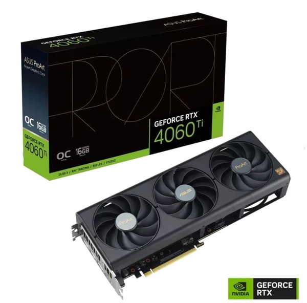 VGA Asus ProArt GeForce RTX 4060 Ti OC 16GB GDDR6 (PROART-RTX4060TI-O16G)