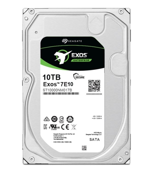 Seagate Exos 10TB 7E10 ST10000NM017B 7.2K RPM SATA-6Gb/s 3.5