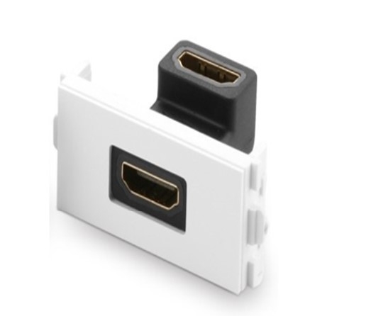 Hạt Wallplate HDMI âm tường bẻ góc 90 độ Ugreen 20318 cao cấp
