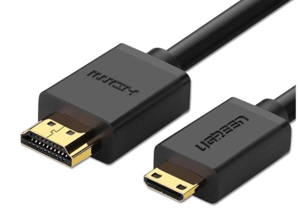 Cáp Mini HDMI sang HDMI 2.0 dài 1,5M Ugreen 11167 hỗ trợ 4K@60hz cao cấp