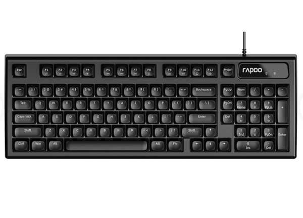 Bàn phím giả cơ gaming Rapoo NK2800 Black