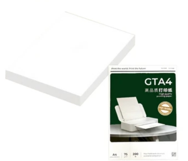 Giấy in A4 75 gsm máy HPRT GT1