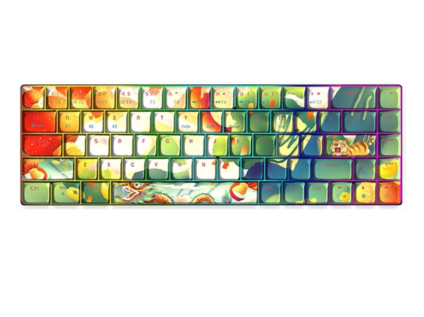 Bàn phím GM680 Jungle – Dual mode BT5.0 & Wired