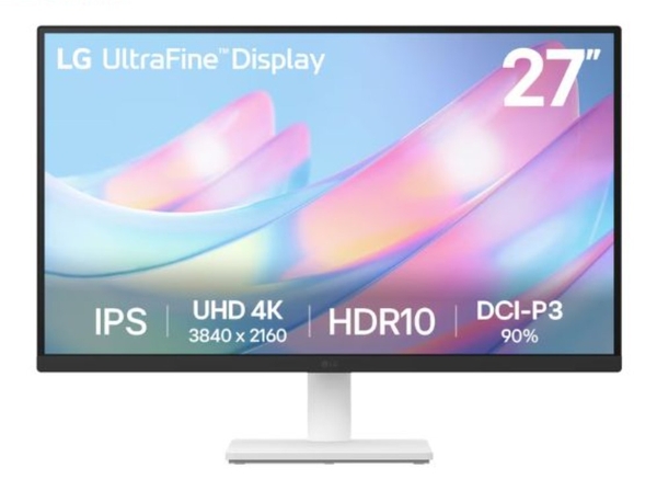 Màn hình LCD LG UltraFine 27US500-W.ATV (27 inch/ 3840 x 2160/ 240 cd/m2/ 5ms/ 60Hz)