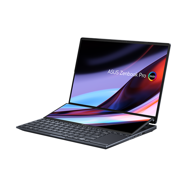 Laptop Asus Zenbook Pro 14 Duo OLED UX8402ZE-M3044W (Core i7-12700H | 16GB | 1TB | RTX 3050 Ti 4GB | 14.5 inch 2.8K | Cảm ứng | Win 11 | Đen)
