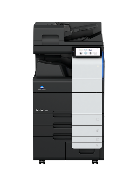 Máy photocopy Konica Minolta bizhub 451i (45 ppm, A3, 8GB, 256GB SSD, màn hình cảm ứng 10.1
