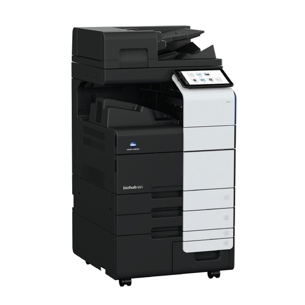 Máy photocopy Konica Minolta bizhub 651i (65 ppm, A3, 256GB SSD, màn hình cảm ứng 10.1