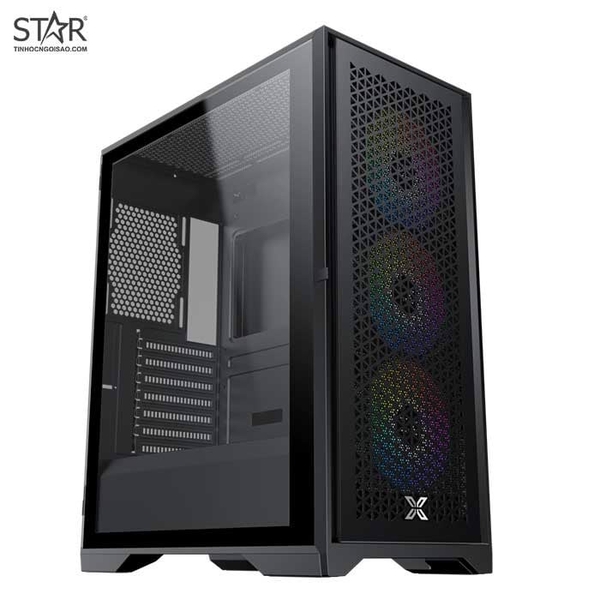 Vỏ Máy Tính XIGMATEK LUX S 3FX (EN47840) - PREMIUM GAMING ATX, KÈM 03 FAN XIGMATEK X22ARGB