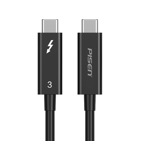 Cáp sạc QUICK Thunderbolt 3 DUAL Type-C (C to C) 800mm 100W