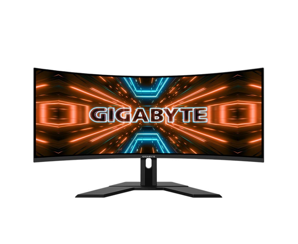 Màn Hình GIGABYTE G34WQC A Gaming 34INCH/3440x1440/WQHD-144Hz/VA/1500R/2xHDMI/2xDP/SP2x2W/ĐEN