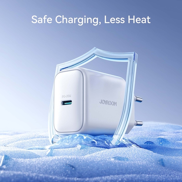 Cóc sạc 20W TCF20 Joyroom 1 cổng sạc Type – C (Trắng/White)