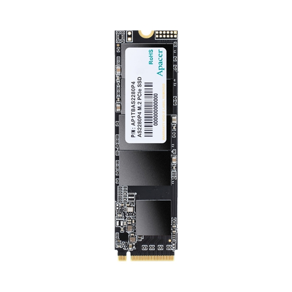 Ổ cứng SSD Apacer AS2280P4 256GB M.2 NVMe PCIe Gen3 x4 (2100/1300 MB/s) - AP256GAS2280P4-1