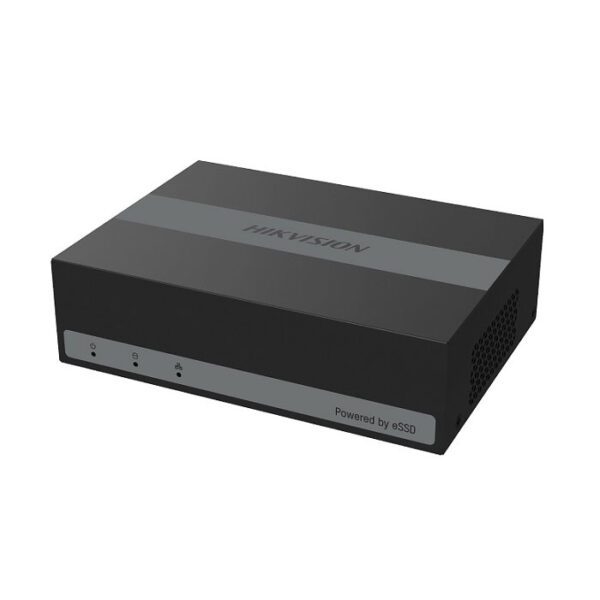 Đầu ghi hình 4 kênh Hikvision DS-E04HGHI-E ổ cứng eSSD 1TB, phát hiện người và xe thông minh