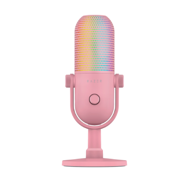 Thiết bị thu âm Razer Seiren V3 Chroma - Quartz Edition (RZ19-05060300-R3M1) (dải tần 20Hz - 20kHz)_Model: RZ19-0506