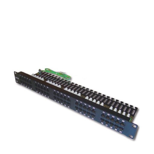 DINTEK Patch Panel Telephone 50 Port, 19 inch (1402-01003)